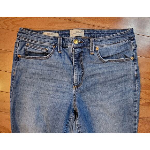 Universal Thread High Rise Skinny Women's size 14 Blue Denim Ankle Jeans - Picture 3 of 9